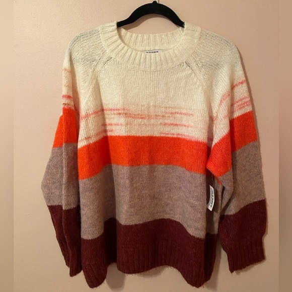 Old Navy Color Blocked Sweater | Size XL | NWT - Picture 2 of 5